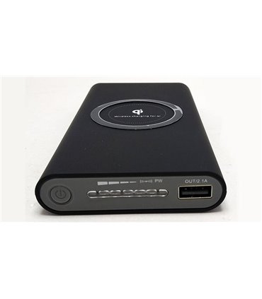 Power Bank Qi павербанк с беспроводной зарядкой 5V 2A емкость 10000mAh (15707)