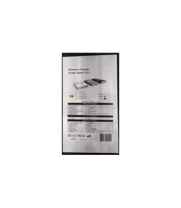 Power Bank Qi павербанк с беспроводной зарядкой 5V 2A емкость 10000mAh (15707)