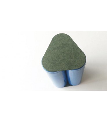 Бумажная изоляцияна минус трех аккумуляторов Li-Ion 18650 3шт (14473)