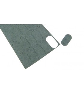 Бумажная изоляция на минус двух аккумуляторов Li-Ion 18650 5шт (14466)