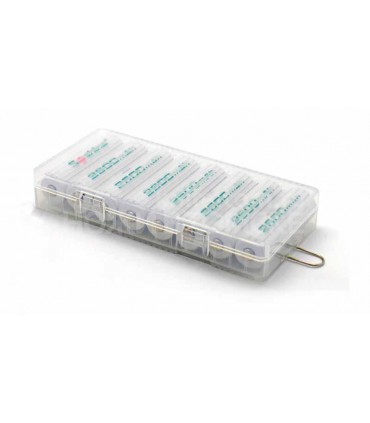 Бокс для хранения аккумуляторов 8*14500 AA коробка кейс Soshine (14567)