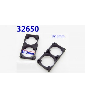 Холдер для пайки держатель для аккумуляторов 2*32650 2шт (12864)