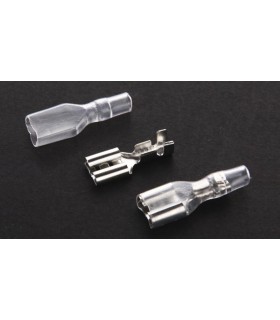 Клемма ножевая изолированная мама 4.8мм (14310)