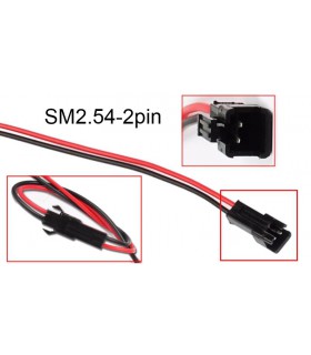 Кабель с разъемом SM2.54-2pin (12869)