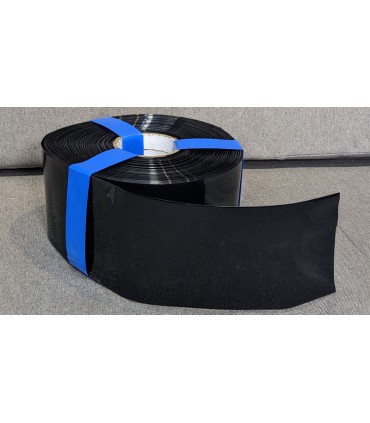 Термоусадка для сборки аккумуляторов 170мм*0.2мм 1м черная (19418)