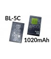 Аккумулятор LiPo 3.7V BL-5C 1020mAh (15511)