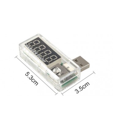 USB тестер-измеритель тока напряжения (10170)