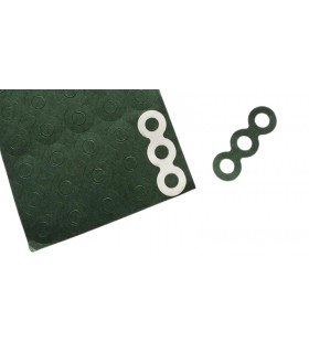 Бумажная изоляция на плюс трех аккумуляторов Li-Ion 18650 5шт (14467)