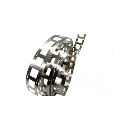 Никелированная стальная лента для сварки аккумуляторов 0.12*27мм 1м (18195)