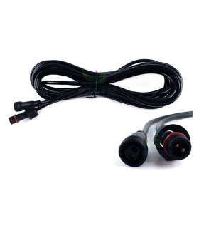 Наружный водонепроницаемый коннектор папа-мама 1мм 0.5м (19312)