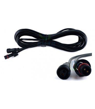 Наружный водонепроницаемый коннектор папа-мама 1мм 0.5м (19312)