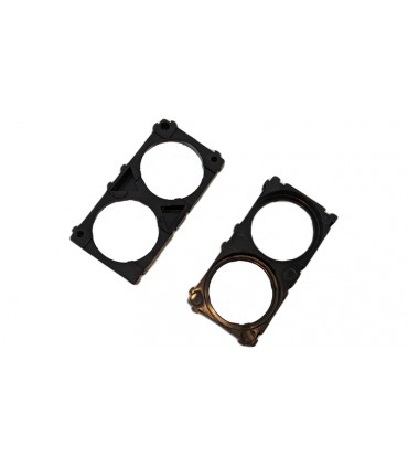 Холдер прямой двойной для сборки в батарею элемент 33140 2шт (19209)