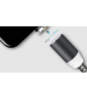 Кабель магнитный для зарядки смартфона micro USB data (16214)