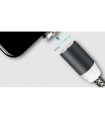 Кабель магнитный для зарядки смартфона micro USB data (16214)