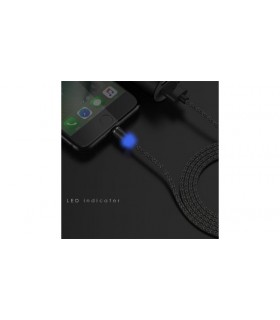 Кабель магнитный для зарядки смартфона micro USB data (16214)