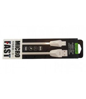 Кабель зарядки телефона планшета силиконовый VPB USB to micro Fast (15627)