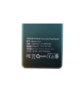 Корпус Power Bank LCD Quick Charge 10*18650 2*USB 5V 3.7A (18811)