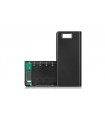 Корпус Power Bank c дисплеем LCD 8*18650 5V 2.8A 2*USB черный (18806)