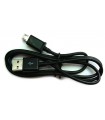 Кабель с удлиненным разъемом micro USB data черный (11578)