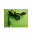 Кабель с удлиненным разъемом micro USB data черный (11578) Кабель с удлиненным разъемом micro USB data черный (11578)