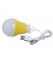 LED Лед Лампа 5V 5W USB Кабель 1.2м (10404)