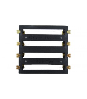 Холдер держатель для аккумулятора 18650 под высокий ток 4*18650 (18932)