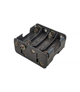 Холдер бокс для аккумуляторов батареек 8*AA 8*14500 (15446)