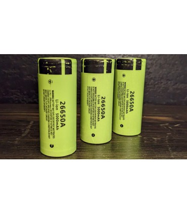 Аккумулятор 26650A 5000mAh 3.7V LiIon Original (19422)