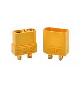 Пара разъем нейлоновый XT90 90A (15833)