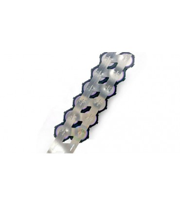 Никелированная стальная лента для сварки аккумуляторов 0.15*25.5мм 1м (18196)