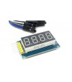Индикатор LED 4-разрядный I2C драйвер TM1637 Arduino (15344)