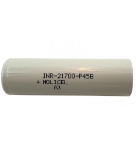 Аккумулятор LiIon 21700 3.7V Molicel INR21700-P45B 4500mAh (20195)