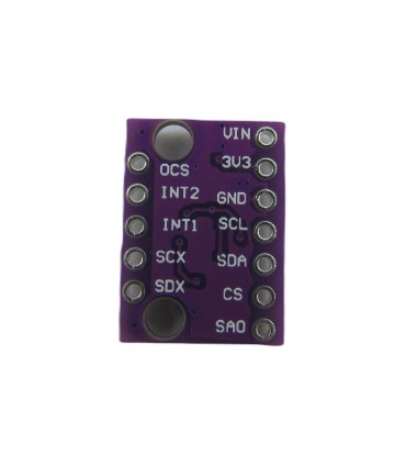 Модуль GY-BMI160 6-осей гироскоп угловой I2C SPI (18956)