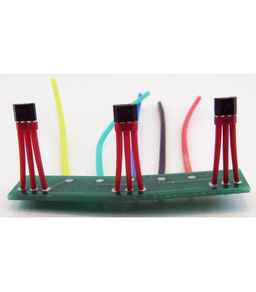 Модуль датчика Холла для колеса 120 градусов с проводами (18418)