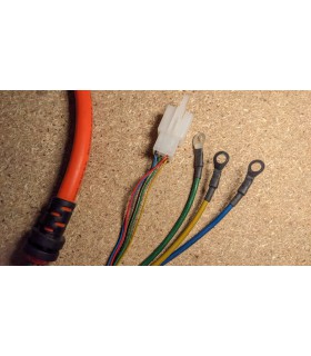 Кабель двигателя электровелосипеда 1200W 3*4+5*0.3мм 1м (17492)