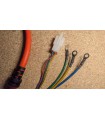 Кабель двигателя электровелосипеда 1200W 3*4+5*0.3мм 1м (17492)