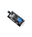 Дисплей 1602 5V зеленый экран с интерфейсной шиной IIC I2C (17648)