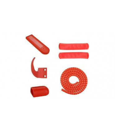 Силиконовый чехол и комплект вешалок для самокатов Xiaomi (19661)