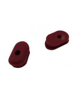 Заглушка правая резиновая для электросамоката Xiaomi M365 красная (17366)