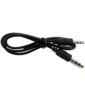 Кабель MiniJack AUX 3.5мм папа-папа 45см (11754) Кабель MiniJack AUX 3.5мм папа-папа 45см (11754)