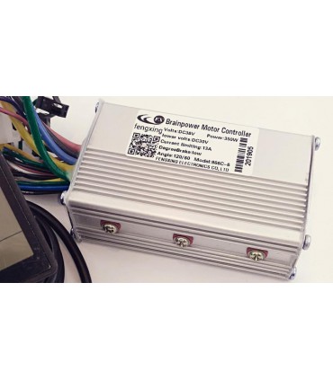 Контроллер электровелосипеда с дисплеем 350W 36V C36 866C-6 (16643)