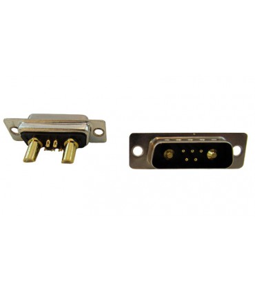 Штекер разъем пара 7W2 30A D-Sub Machined Pin Full (17903)