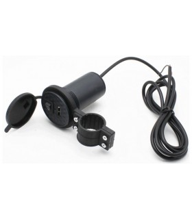 Коннектор USB для электротранспорта на руль in 9-90V out 5V 2.1A (19335) Коннектор USB для электротранспорта на руль in 9-90V out 5V 2.1A (19335)