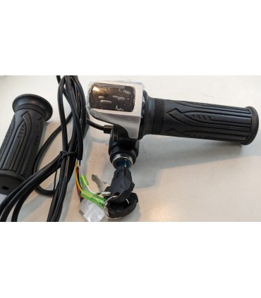 Ручка газа комплект с дисплеем и замком 60V (19431)