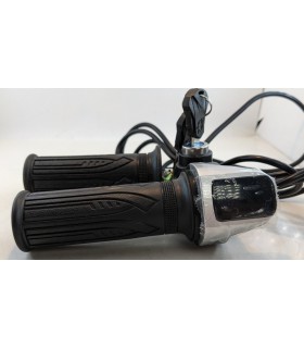 Ручка газа комплект с дисплеем и замком 60V (19431)