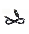 Повышающий переходник кабель USB 5V to DC 5.5*2.1 12V (14747)