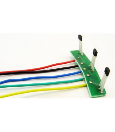 Модуль датчика Холла для колеса 60 градусов с проводами (18420)