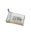 Высокотоковый аккумулятор LiPo 3.7V 20C 802030 802036 300mah molex 8.1g (16017)