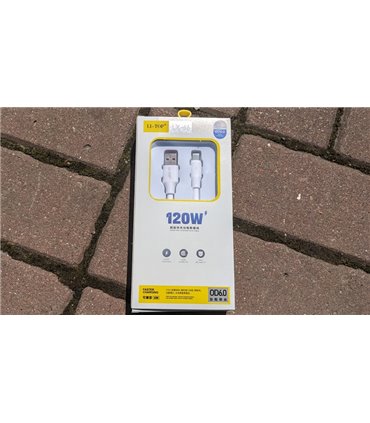 Кабель для зарядки телефона USB Type C 120W (19299)