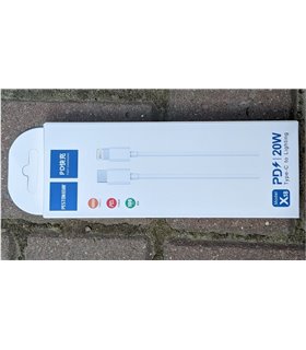 Кабель для зарядки телефона Type C IPhone Lighting 20W (19302)